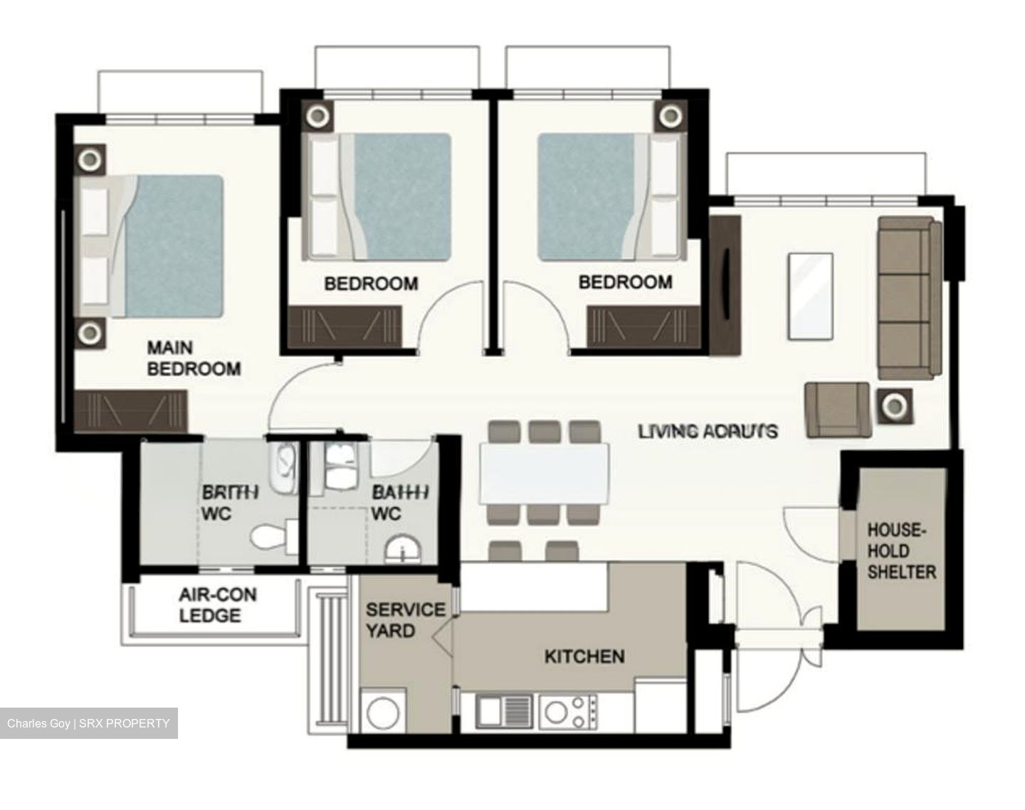 Blk 111B Alkaff Oasis (Toa Payoh), HDB 4 Rooms #553807341